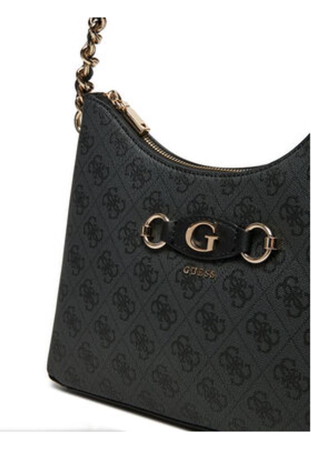 Guess Torebka HWSG86 54010 Czarny. Kolor: czarny. Materiał: skórzane