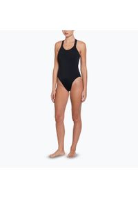 Strój pływacki jednoczęściowy damski Nike Hydralock Fusion Racerback. Kolor: czarny