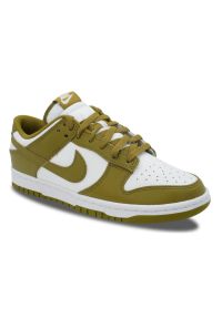 Nike - Buty Dunk Low Retro Rozmiar. Zapięcie: sznurówki. Kolor: biały. Materiał: tkanina, skóra, materiał, syntetyk, guma. Szerokość cholewki: normalna. Sport: turystyka piesza