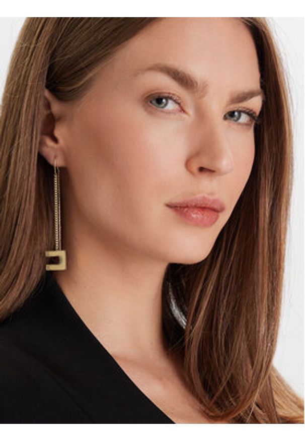 Elisabetta Franchi Kolczyki OR-16A-56E2-V170 Złoty. Materiał: metalowe. Kolor: złoty