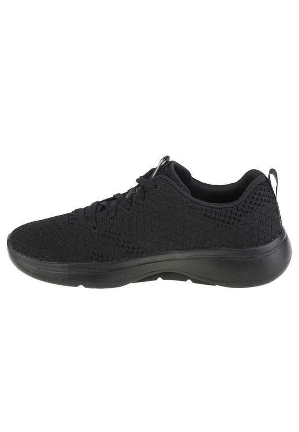 skechers - Buty do chodzenia damskie, Skechers Go Walk Arch Fit Unify. Kolor: czarny. Sport: turystyka piesza