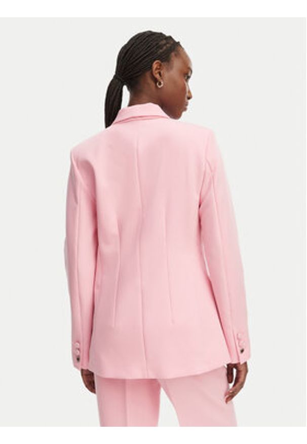 Morgan Marynarka 261-VMAKI.F Różowy Regular Fit. Kolor: różowy. Materiał: syntetyk