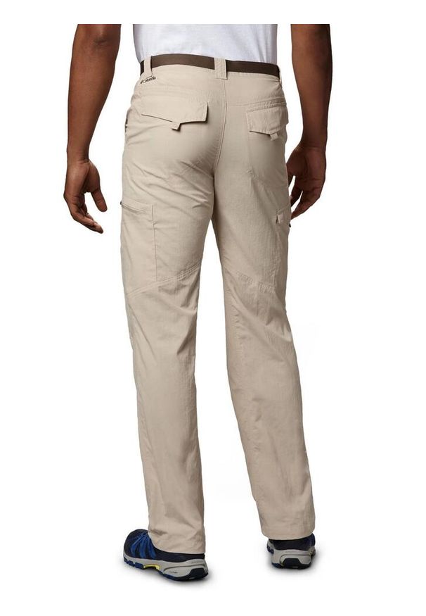 columbia - Męskie spodnie turystyczne Columbia Silver Ridge Cargo. Kolor: beżowy, brązowy, wielokolorowy. Materiał: nylon. Sezon: zima. Sport: narciarstwo