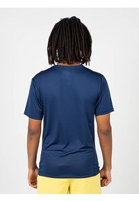 Champion T-Shirt | 217089 | Mężczyzna | Granatowy. Okazja: na co dzień. Kolor: niebieski. Materiał: poliester. Wzór: nadruk. Styl: casual #2