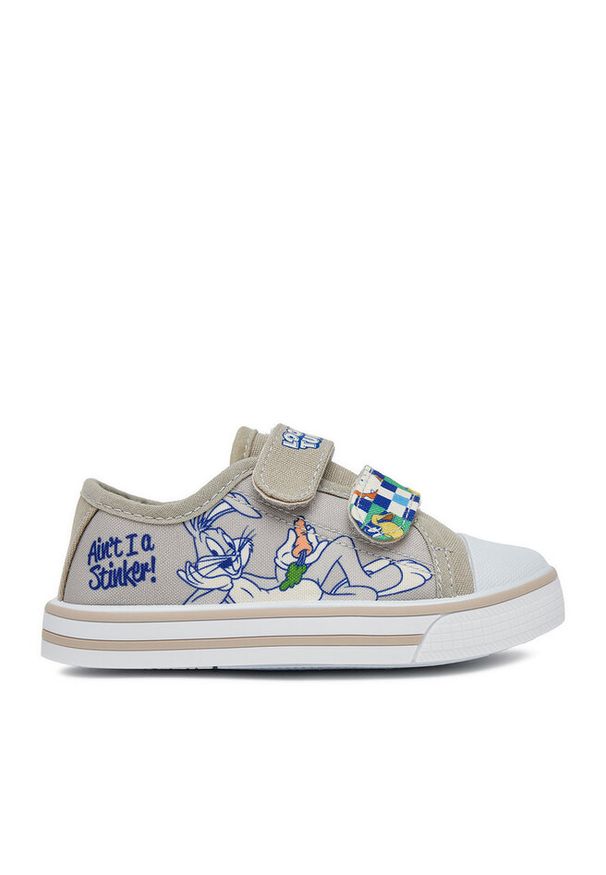 Trampki Looney Tunes. Kolor: beżowy