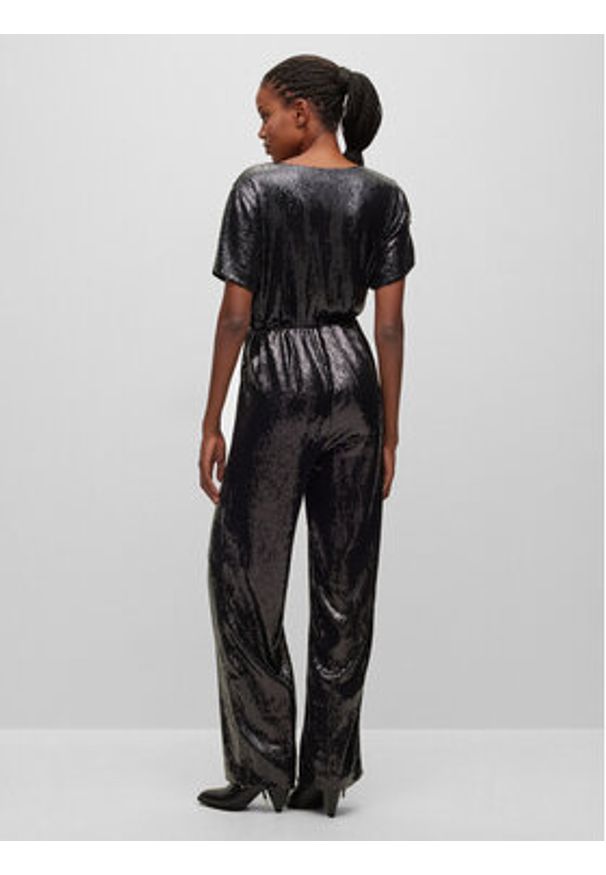 BOSS - Boss Kombinezon C_Eseca 50483693 Czarny Relaxed Fit. Kolor: czarny. Materiał: syntetyk