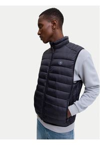 Jack & Jones - Jack&Jones Kamizelka Bradley 12280973 Czarny Regular Fit. Kolor: czarny. Materiał: syntetyk #7