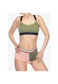 ORTOVOX - Stanik sportowy Ortovox 150 Essential Sports Top. Kolor: zielony