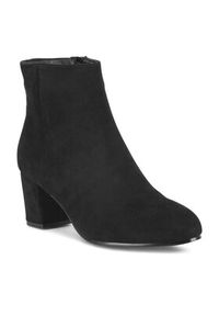Jenny Fairy Botki HY20247-1 Czarny. Kolor: czarny. Materiał: materiał #6