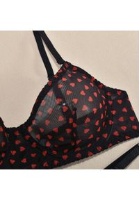 Intica - Komplet bielizny z serduszkami z delikatnego materiału Joan. Kolor: wielokolorowy. Materiał: materiał #4