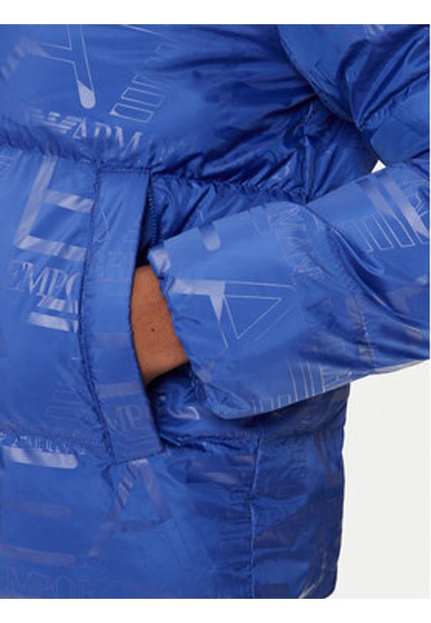 EA7 Emporio Armani Kurtka zimowa 7M000697 AF15969 UB087 Niebieski Modern Fit. Kolor: niebieski. Materiał: syntetyk. Sezon: zima