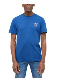 Męski T-Shirt Mustang Style Austin Navy Peony 1016267 5445 #1