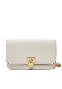 Lauren Ralph Lauren - LAUREN RALPH LAUREN Torebka 432962115003 Biały. Kolor: biały. Materiał: skórzane