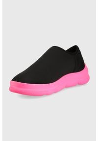 Love Moschino sneakersy kolor czarny. Nosek buta: okrągły. Kolor: czarny. Obcas: na platformie #3