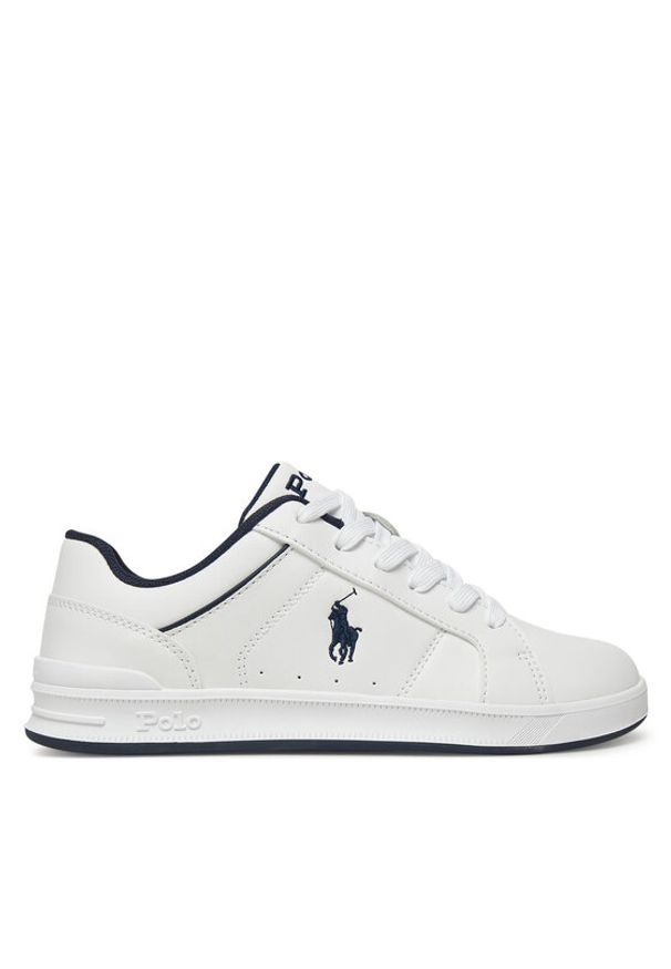 Polo Ralph Lauren Sneakersy Heritage RL02431101 Biały. Kolor: biały. Materiał: skóra