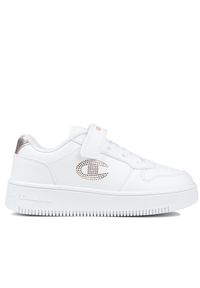 Buty dziewczęce sportowe Champion REBOUND PLATFORM GLITTER. Kolor: biały. Obcas: na platformie