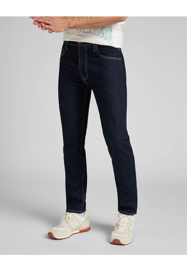 Lee - LEE RIDER BUTTON FLY MĘSKIE SPODNIE JEANSOWE RINSE L70VNI36 112321977