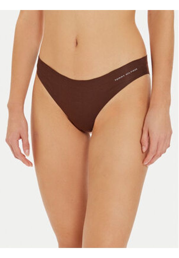 TOMMY HILFIGER - Tommy Hilfiger Komplet 3 par fig brazylijskich UW0UW03871 Kolorowy. Materiał: bawełna. Wzór: kolorowy