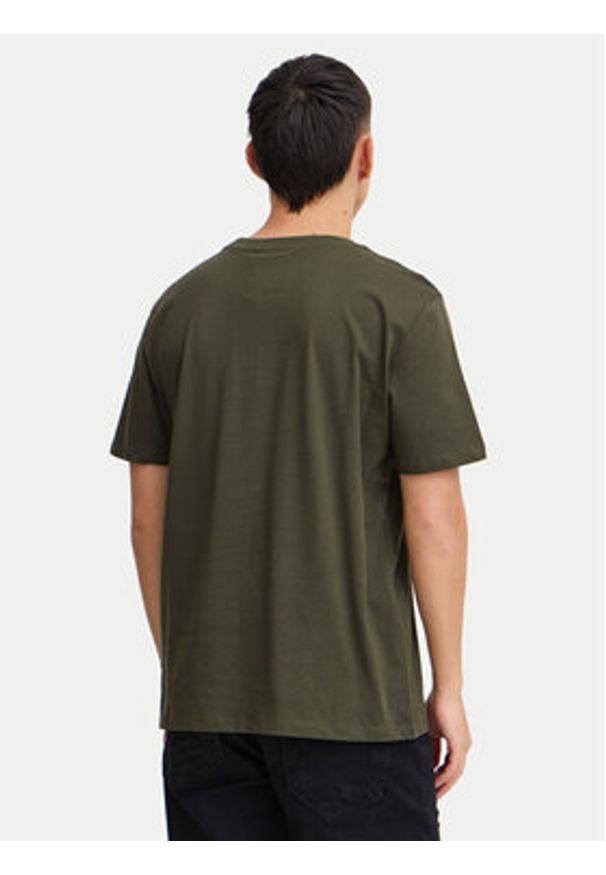 Blend T-Shirt 20717748 Zielony Regular Fit. Kolor: zielony. Materiał: bawełna