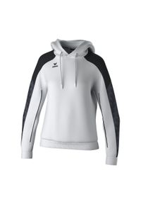 ERIMA - Bluza damska z kapturem Erima Evo Star. Typ kołnierza: kaptur. Kolor: czarny, wielokolorowy, biały. Materiał: materiał, polar. Długość rękawa: raglanowy rękaw. Sezon: zima #1