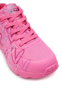 skechers - Skechers Sneakersy Uno - Spread the Love 155507/HTPK Różowy. Kolor: różowy. Materiał: skóra #2
