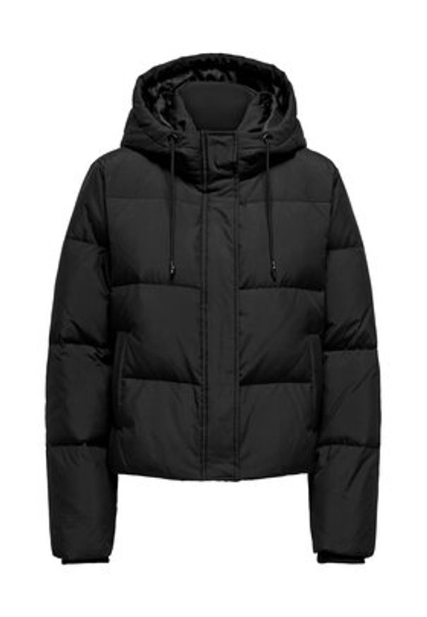 only - ONLY Kurtka puchowa Alice 15316455 Czarny Regular Fit. Kolor: czarny. Materiał: syntetyk