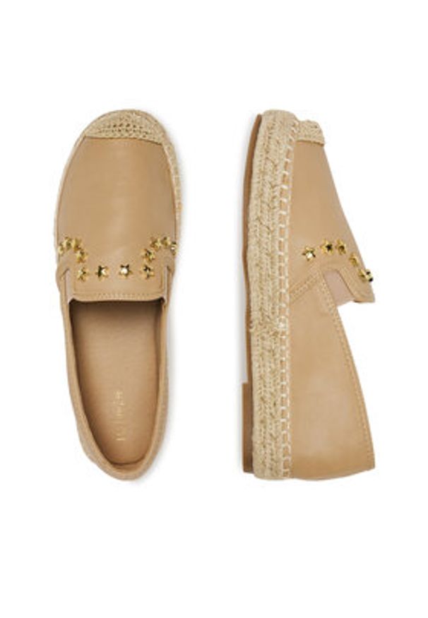 DeeZee Espadryle MSD53 Beżowy. Kolor: beżowy. Materiał: materiał, syntetyk