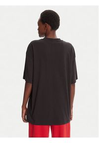 Hugo - HUGO T-Shirt 50545061 Czarny Oversize. Kolor: czarny. Materiał: bawełna
