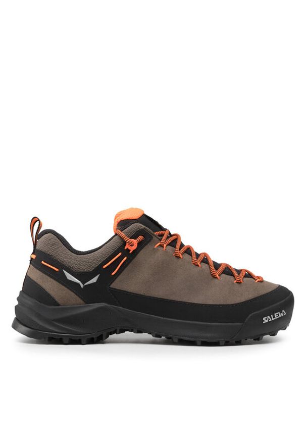 Salewa Trekkingi Ms Wildfire Leather 61395 7953 Brązowy. Kolor: brązowy. Materiał: skóra, zamsz. Sport: turystyka piesza