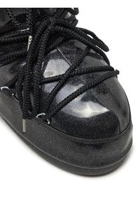 Moon Boot Śniegowce Icon Low Glitter 80D1409440 Czarny. Kolor: czarny. Materiał: skóra #5