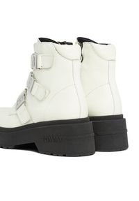 Tommy Jeans Botki Tjw Chunky Boot Hardware EN0EN02443 Écru. Materiał: skóra #6