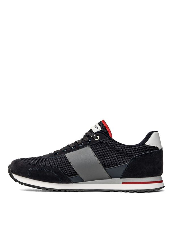 Sneakersy męskie granatowe U.S. Polo Assn. XIRIO002-DBL001. Kolor: niebieski. Sezon: lato, jesień