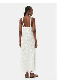 MICHAEL Michael Kors Sukienka letnia MS683HIKR1 Biały Slim Fit. Kolor: biały. Materiał: syntetyk. Sezon: lato #5