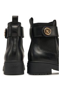 Liu Jo Sztyblety New Nancy Eco 2-2 SA5203 PX241 Czarny. Kolor: czarny. Materiał: skóra