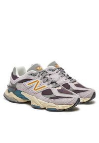 New Balance Sneakersy U9060SRA Fioletowy. Kolor: fioletowy. Materiał: skóra, zamsz #4