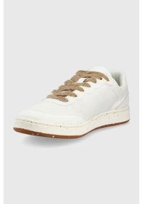 ACBC buty kolor biały. Nosek buta: okrągły. Zapięcie: sznurówki. Kolor: biały. Materiał: bawełna, materiał, kauczuk, guma, poliester, włókno #2