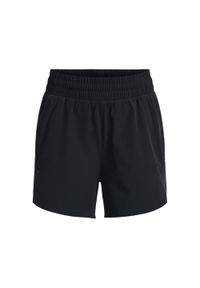 Damskie Szorty tkane 5 w 1 Under Armour Flex. Kolor: czarny. Sport: fitness #1