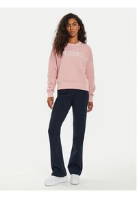 Guess Bluza V4BQ03 KCHX0 Różowy Regular Fit. Kolor: różowy. Materiał: syntetyk, bawełna #4