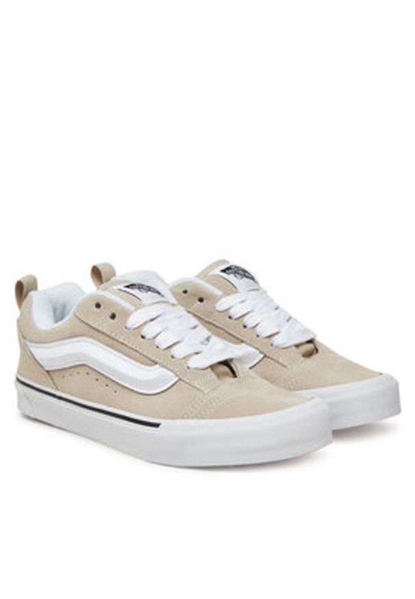 Vans Tenisówki Knu Skool VN000CS0BLL1 Beżowy. Kolor: beżowy. Materiał: zamsz, skóra