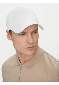 Calvin Klein Czapka z daszkiem K50K511987 Biały. Kolor: biały. Materiał: materiał, bawełna
