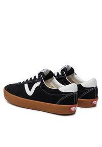 Vans Tenisówki Sport Low VN000CQRB9M1 Czarny. Kolor: czarny. Materiał: skóra, zamsz. Styl: sportowy #4