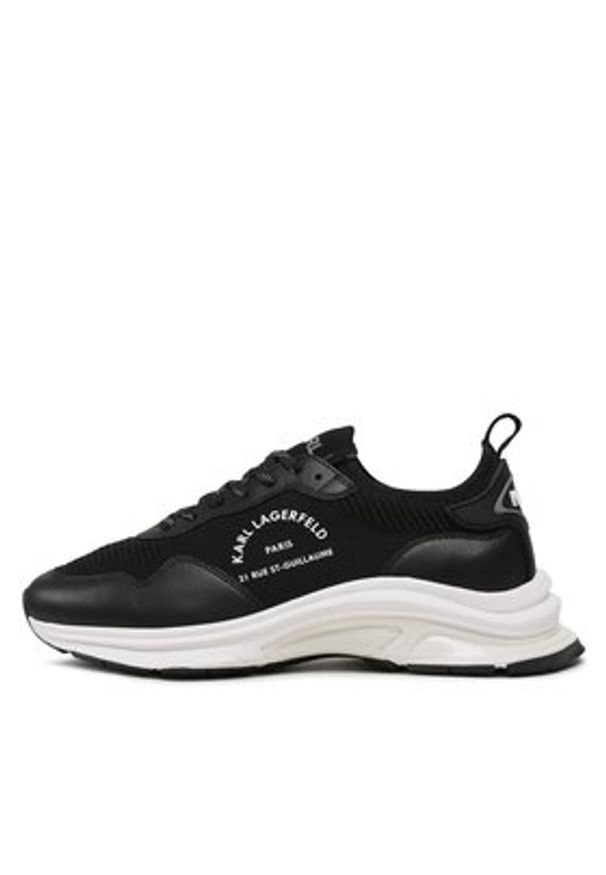 Karl Lagerfeld - KARL LAGERFELD Sneakersy KL53138 Czarny. Kolor: czarny. Materiał: materiał