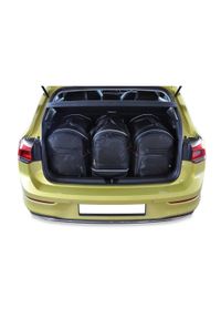 KJUST - Torby Do Bagażnika Vw Golf Hatchback 2019+ 3Szt Kjust. Kolor: czarny. Styl: sportowy #1