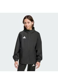 Adidas - Bluza dla dzieci Entrada26 All Weather. Kolor: czarny, wielokolorowy, biały. Sport: piłka nożna #1