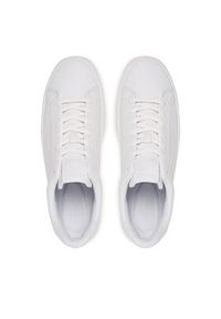 TOMMY HILFIGER - Tommy Hilfiger Sneakersy Premium Dress Cupsole FM0FM05572 Biały. Kolor: biały. Materiał: skóra