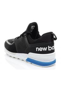 Buty treningowe New Balance MS574PCB czarne. Nosek buta: okrągły. Zapięcie: sznurówki. Kolor: czarny. Materiał: syntetyk. Model: New Balance 574. Sport: fitness #7