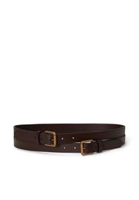 Lauren Ralph Lauren - LAUREN RALPH LAUREN Pasek 412936524008 Brązowy. Kolor: brązowy. Materiał: skóra #1