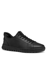 Geox Sneakersy U Flextride Plus U56MAA 0009B C9999 Czarny. Kolor: czarny. Materiał: skóra #4