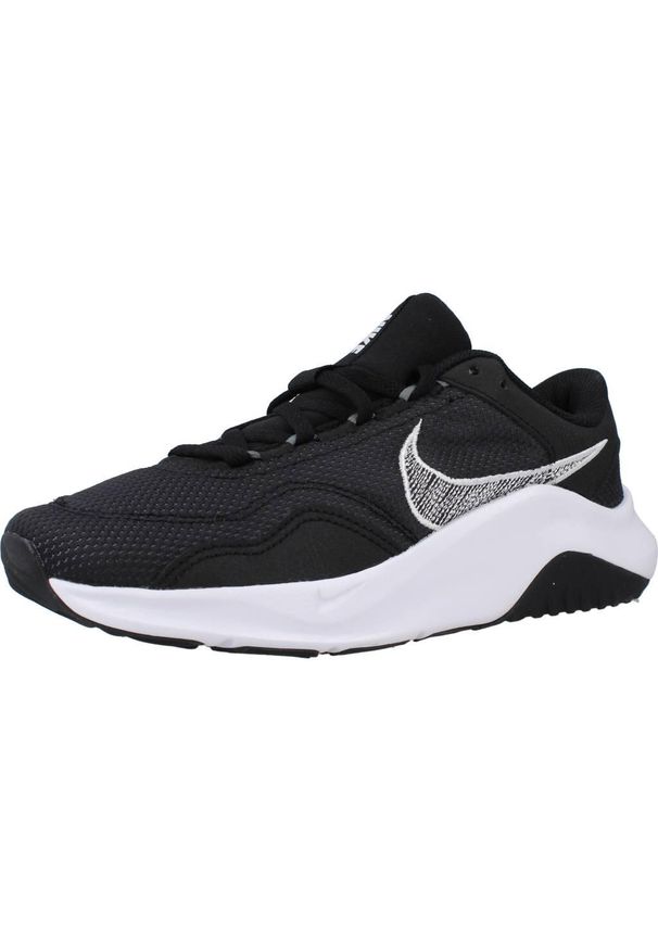 Tenisówki Nike Model Legend Essential 3 Wome Kolor Czarny. Kolor: czarny. Materiał: guma, materiał, tkanina, syntetyk