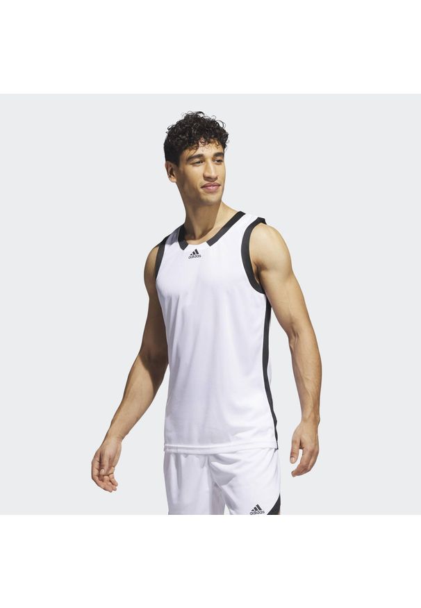 Adidas - Icon Squad Jersey. Kolor: biały, wielokolorowy, czarny. Materiał: jersey